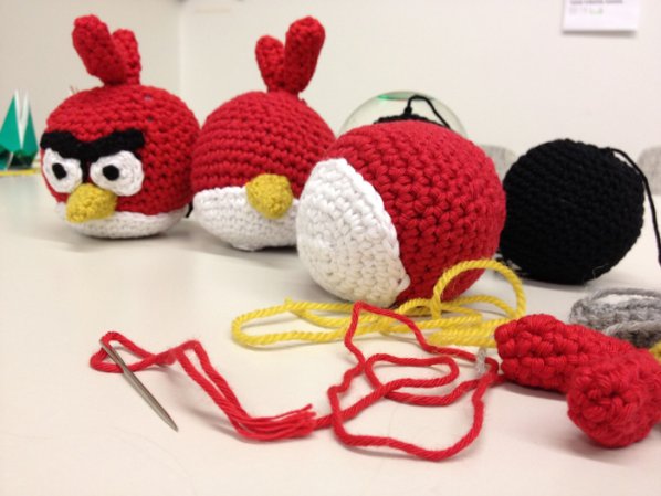 Angry birdsejä telakalla