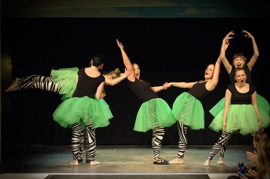 Wannabe Ballerinas KaksiTvå malleina. Kuva: Erkka Luutonen