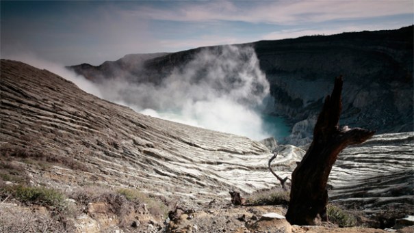 Kawa Ijen tulivuori Indonesiassa