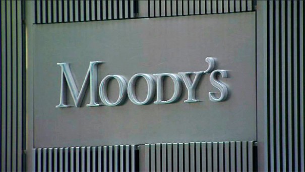 Moody's -luottoluokittajan kyltti