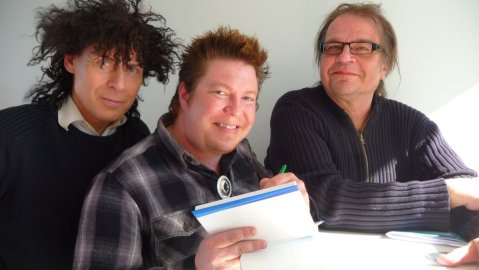 Jorma Hietamäki, Jani Wickholm ja Kalevi Pollari