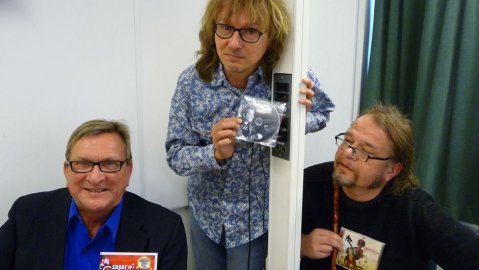 Lyly Rajala, J-P Sillanpää ja Kalevi Pollari