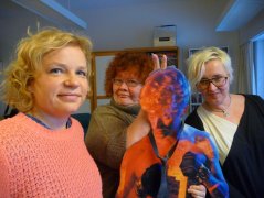 Minna Joenniemi, Kirsi Väänänen ja Olga K