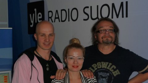 Marko Maunuksela, Noora Gustafsson ja Kalevi Pollari