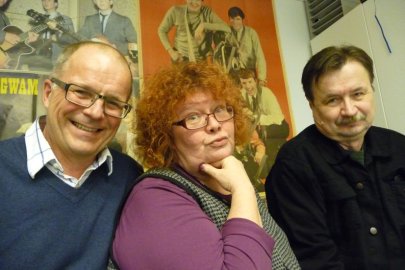 Kim Kuusi, Kirsi Väänänen ja Jake Nyman