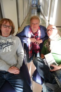 Juha-Pekka Sillanpää, Iiro Rantala ja Marko Gustafsson