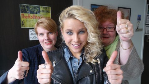 Susanna Vainiola, Krista Siegfrids ja Kirsi Väänänen