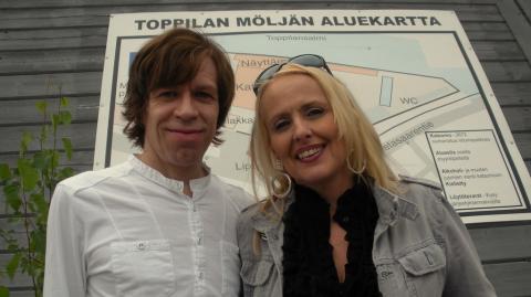 Maarit ja Sami Hurmerinta Toppilan Möljällä