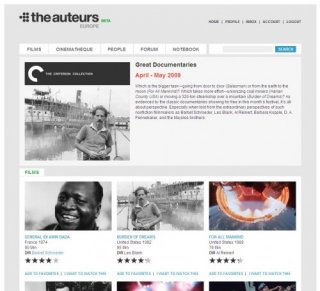 The Auteurs screencapture "Great Documentaries"