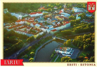 Jaanan postikortti Tartosta Pasilaan