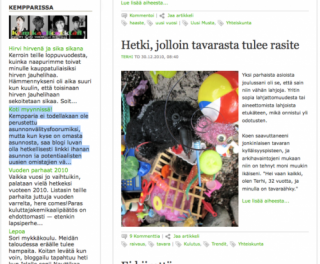 Kempparissa: Koti myynnissä