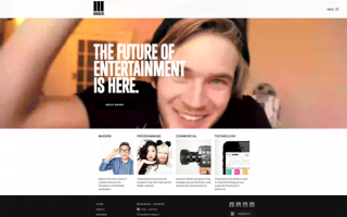 Maker studios - sivuston ruutukaappaus