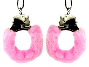 Pink handcuffs