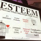 "Esteem", kuva konsulttiesityksestä, omanarvontunto on merkittävä voima  