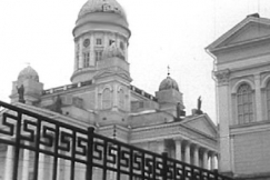Kuva: N�kym� Suurkirkolle Helsingin Senaatintorilla. (1967) YLE kuvanauha.