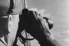 Kuva: Aseveljeys Saksan kanssa n�htiin mahdollisuutena, jolla talvisodan v��ryys voitiin korjata. YLE kuvanauha.