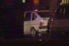 Kuva: Pakoauto Mikkelin torilla. YLE kuvanauha.