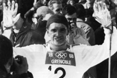 Kuva: Eero M�ntyranta. Grenoblen olympialaiset 1968. Suomen Urheilumuseo.