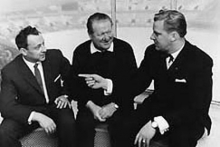 Kuva: Voitto Hellsten, Pekka Tiilikainen ja Eeles Landstr�m (1967) YLE Kuvapalvelu