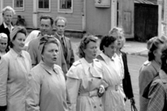 Kuva: Kemin lakko sai joukot liikkeelle. YLE kuvanuha.