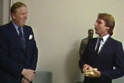 Kuva: Johannes Virolainen ja Keke Rosberg. (1982) YLE kuvanauha.
(1982) YLE kuvanauha.
Pressfoto