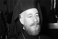 Kuva: Kyproksen presidentti 
arkkipiispa Makarios.
(1974)
Pressfoto