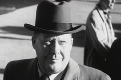 Kuva: P��ministeri Mauno Pekkala. YLE kuvanauha.