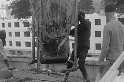 Kuva: Helsingin Vuosaarta rakennetaan. YLE kuvanauha. 