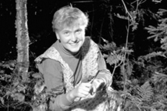 Kuva: Sienest�j� mets�ss�.
(1950-luku)
Kalle Kultala