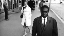 Kuva: Afrikkalainen Tampereella. (1960-luku) Antero Tenhunen.