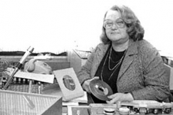 Kuva: Toimittaja Maija Dahlgren. (1983) Kalevi Rytk�l�.