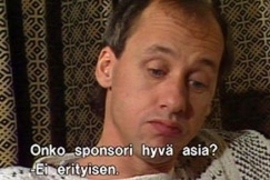 Kuva: Mark Knopfler. (1985) YLE kuvanauha.