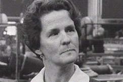 Kuva: 40-vuotias tehdasty�l�isnainen.