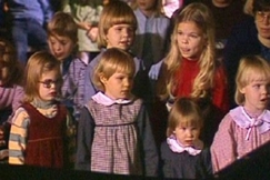 Kuva: Lapset laulavat Kauneimpia joululauluja Helsingiss� 1983. YLE kuvanauha.