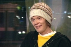 Kuva: Lumilautailun maailmanmestari Antti Autti. (2005) YLE kuvanauha.