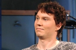 Kuva: Star Wreck: In the Pirkinning -elokuvan tuottaja Samuli Torssonen. (2005) YLE kuvanauha.