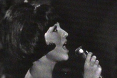 Kuva: Laila Kinnunen vuonna 1963. YLE kuvanauha.