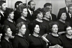 Kuva: Ty�nlaulajat-kuoro (1972) YLE kuvanauha.