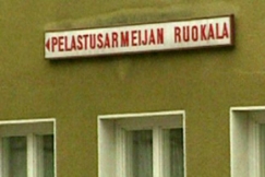 Kuva: Pelastusarmeijan ruokala. YLE kuvanauha.