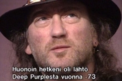 Kuva: Roger Glover yhtyeest� Deep Purple. (1991) YLE kuvanauha.