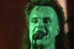 Kuva: Pelle Miljoona 1985. YLE kuvanauha.