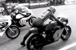 Kuva: 500-kuutioisten l�ht� Imatranajoissa. (1974) YLE kuvanauha.