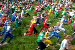 Kuva: Venlojen viestin l�ht�. (1998) YLE kuvanauha.