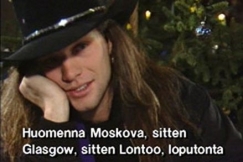 Kuva: Jon Bon Jovi. (1988) YLE kuvanauha.