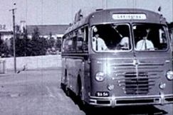 Kuva: Ensimm�inen turistibussi Neuvostoliittoon. Lii-Filmi / YLE.