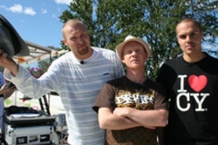 Kuva: CY:n Paleface, Redrama ja Mr. Singh. (2008) Raili Tuikka