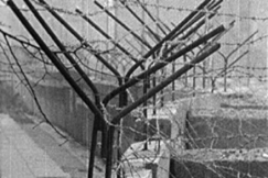 Kuva: Berliinin muuria. YLE kuvanauha.