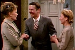 Kuva: Ritva Ahonen, Antti Litja ja Seela Sella n�ytelm�ss� Gabriel, tule takaisin. (1979) YLE kuvanauha.