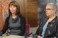 Kuva: Soili Poijula ja Kirsti Palonen. YLE kuvanauha.