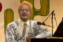 Kuva: Seppo Hovi (Markku Toikka) Lapinlahden Lintujen Seitsem�ss� kuolemansynniss�. (1988) YLE kuvanauha.